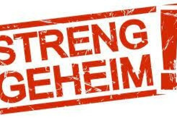 Streng geheim!